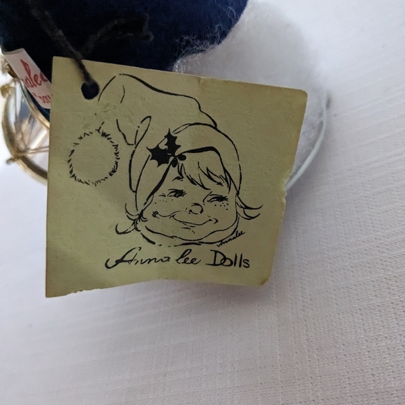 Anna Lee 1971 Little Drummer Boy 8" mobilitee doll tag Christmas holiday - Picture 9 of 12